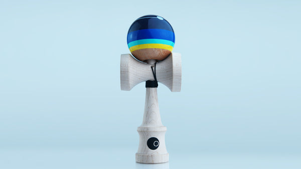 🔵 OKendama SPACE 1 (Albastru) – Forma ZERO1 – Stick 🚀