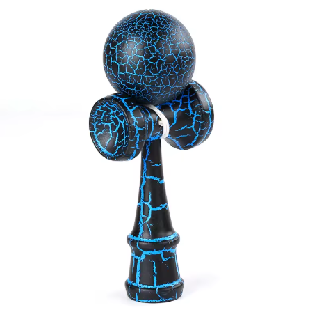 Kendama Blue & Black Storm – Forță și Precizie în Fiecare Mișcare
