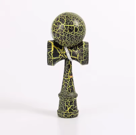 Kendama Green & Black Venom – Putere și Precizie cu Stil Agresiv