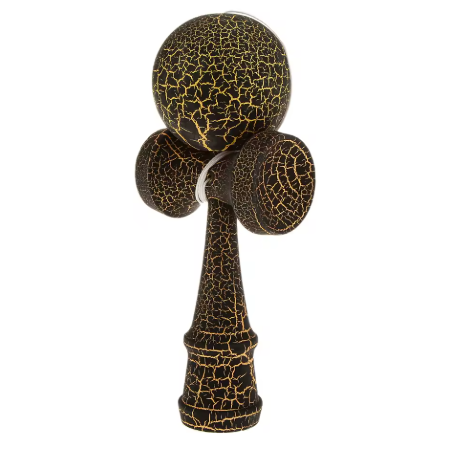 Kendama Black & Yellow Thunder – Forță și Viteză în Mâinile Tale