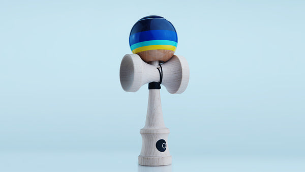 🔵 OKendama SPACE 1 (Albastru) – Forma ZERO1 – Stick 🚀