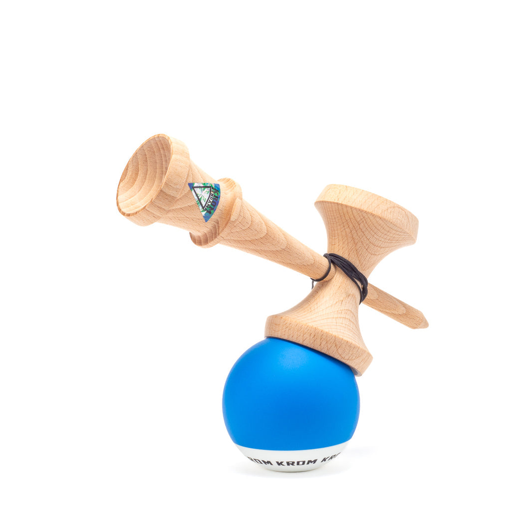 Kendama KROM Pop Blue – Simplitate, Stil și Control Maxim 🔵