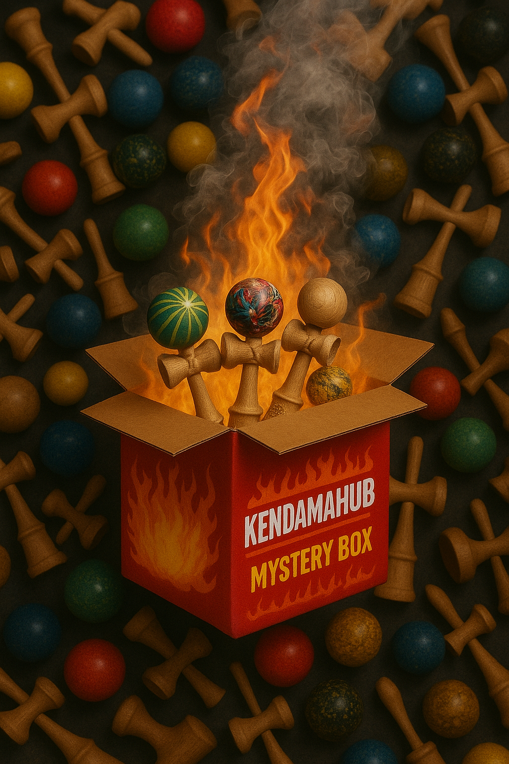 ❤️🔥 KENDAMAHUB Mystery Box Roșu – 199 Lei! 🎁✨