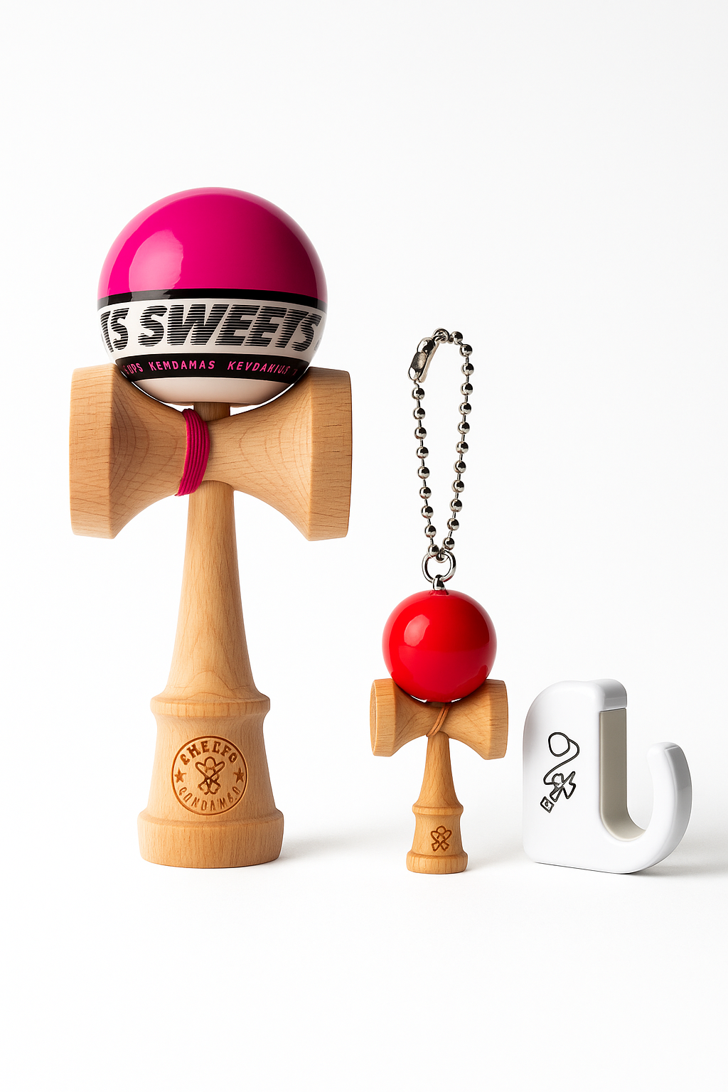 🎯 Sweets Starter Pack – Kendama + Breloc + Suport