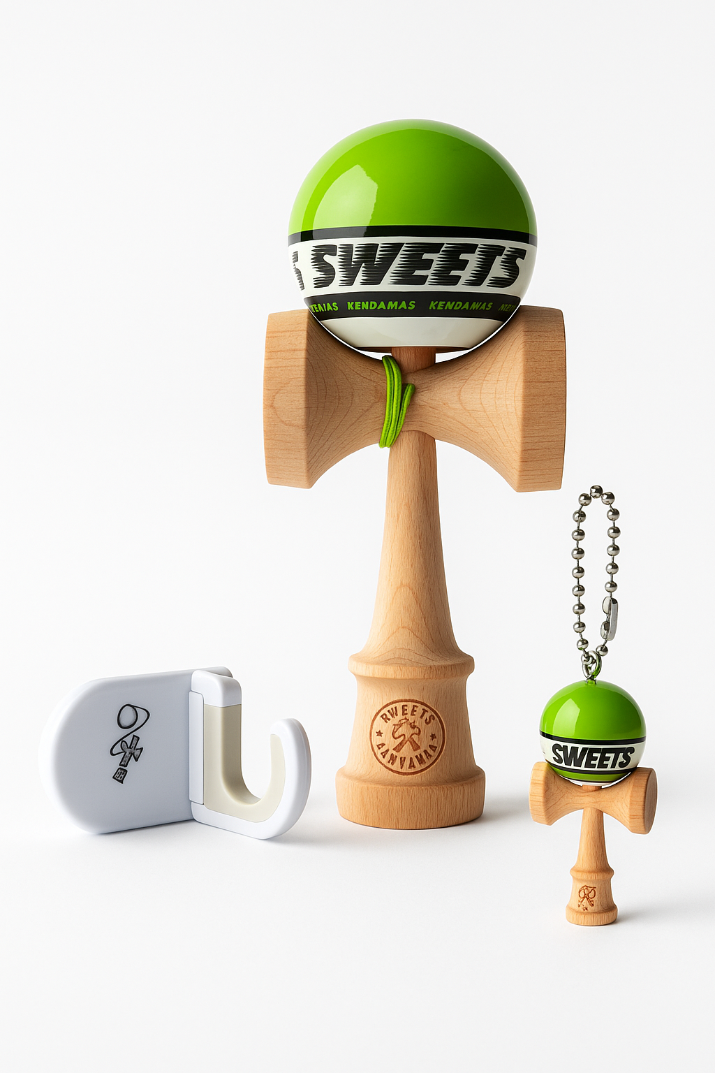 🎯 Sweets Starter Pack – Kendama + Breloc + Suport