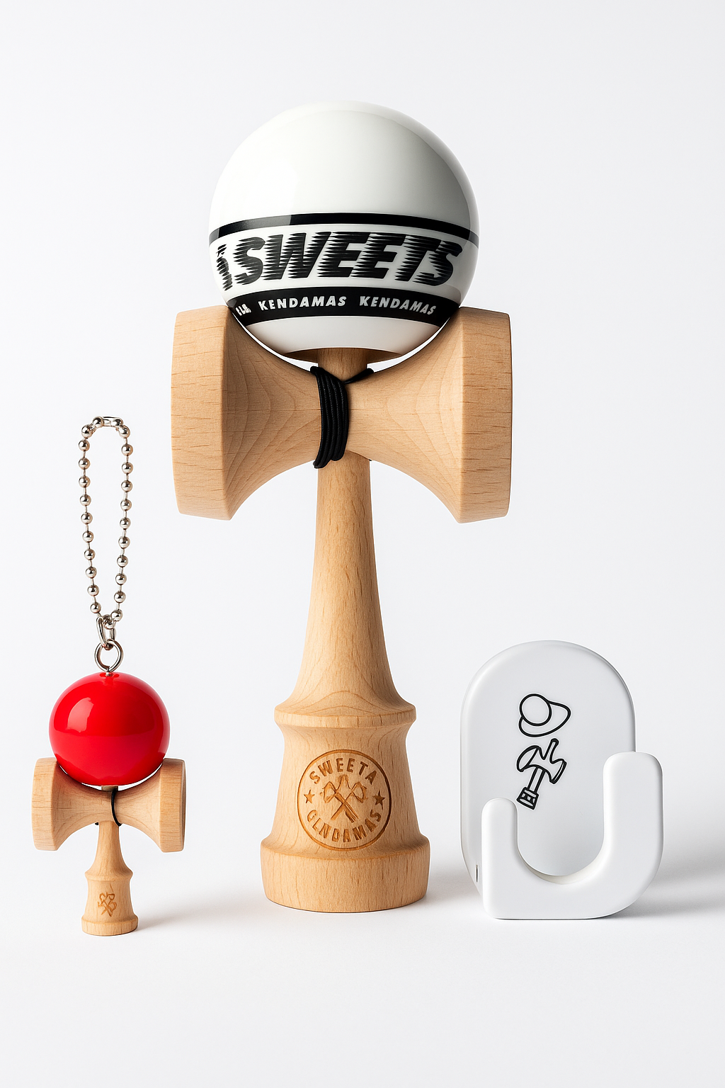 🎯 Sweets Starter Pack – Kendama + Breloc + Suport