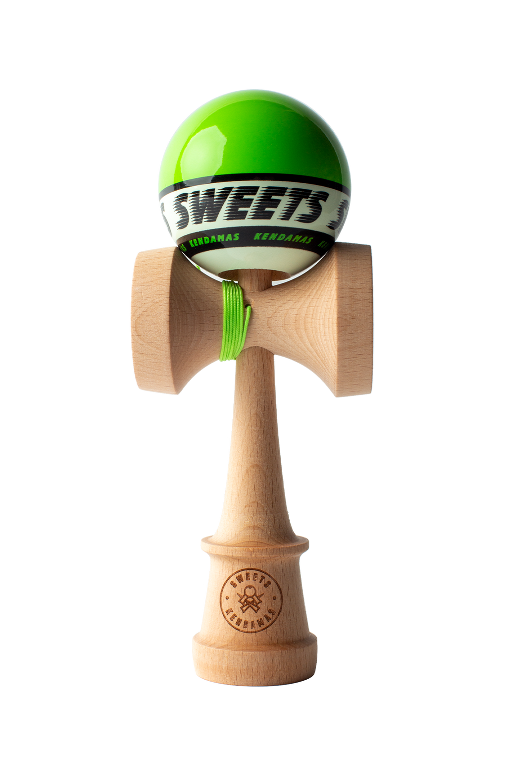 🎯 Kendama Sweets Starter – Green | Distracție, echilibru și stil
