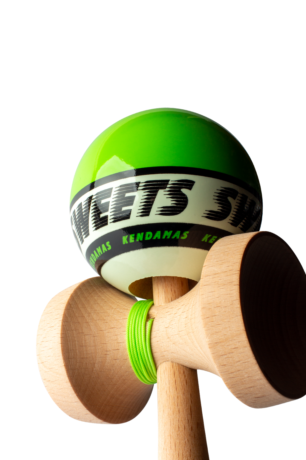 🎯 Kendama Sweets Starter – Green | Distracție, echilibru și stil